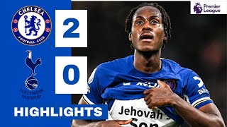 Chelsea vs Tottenham HIGHLIGHTS (2-0): Chalobah & Jackson GOALS.
