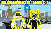 destroying the biggest bacon hair hater in roblox jailbreak