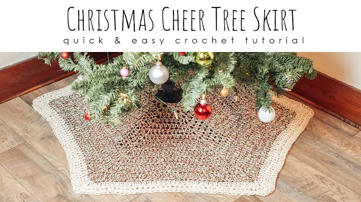 Get Festive with a Quick Crochet Tree Skirt