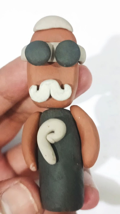 make a clay sprunki mr. boys gummy #shorts #short #sprunki