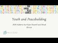 Prio annual peace address 2020 youth and peacebuilding