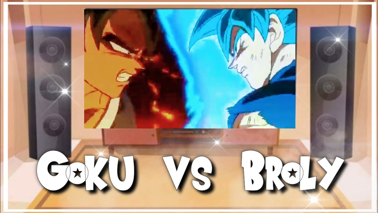 El Clan Gremory más 2 invitadas Reaccionan a Goku VS Broly pelea completa
