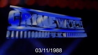 Crimewatch U.K - November 1988 (03.11.88)