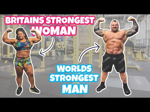 Worlds Strongest Man coaches Britain&#039;s Strongest Women! Ft Andrea Thompson