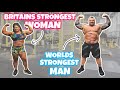 Worlds Strongest Man coaches Britain's Strongest Women! Ft Andrea Thompson