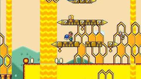 SMBX Custom Level: Honey Mountains