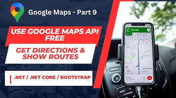 Google Maps API Get Direction and Route Style using .NET and Bootstrap @CodingKnowledge