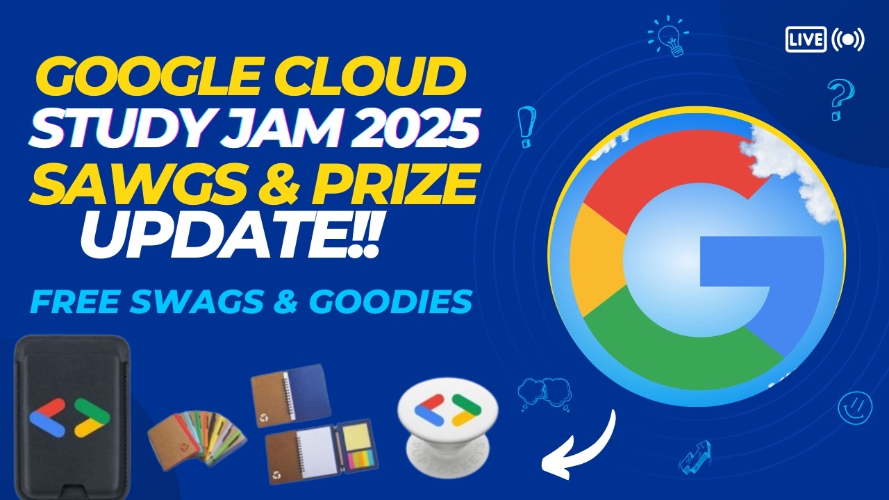 Google Cloud Study Jam Swags Update || Google Study Jam Swags ...