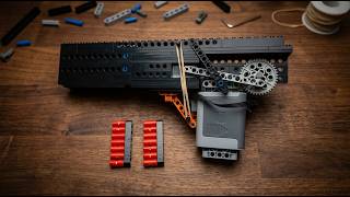 Lego Spring-Powered Sub-Machine Pistol First Ever