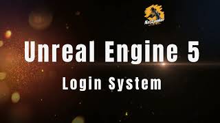 Unreal Engine 5 Login System | Multiplayer Login System | Login Overview with Proof | Login System