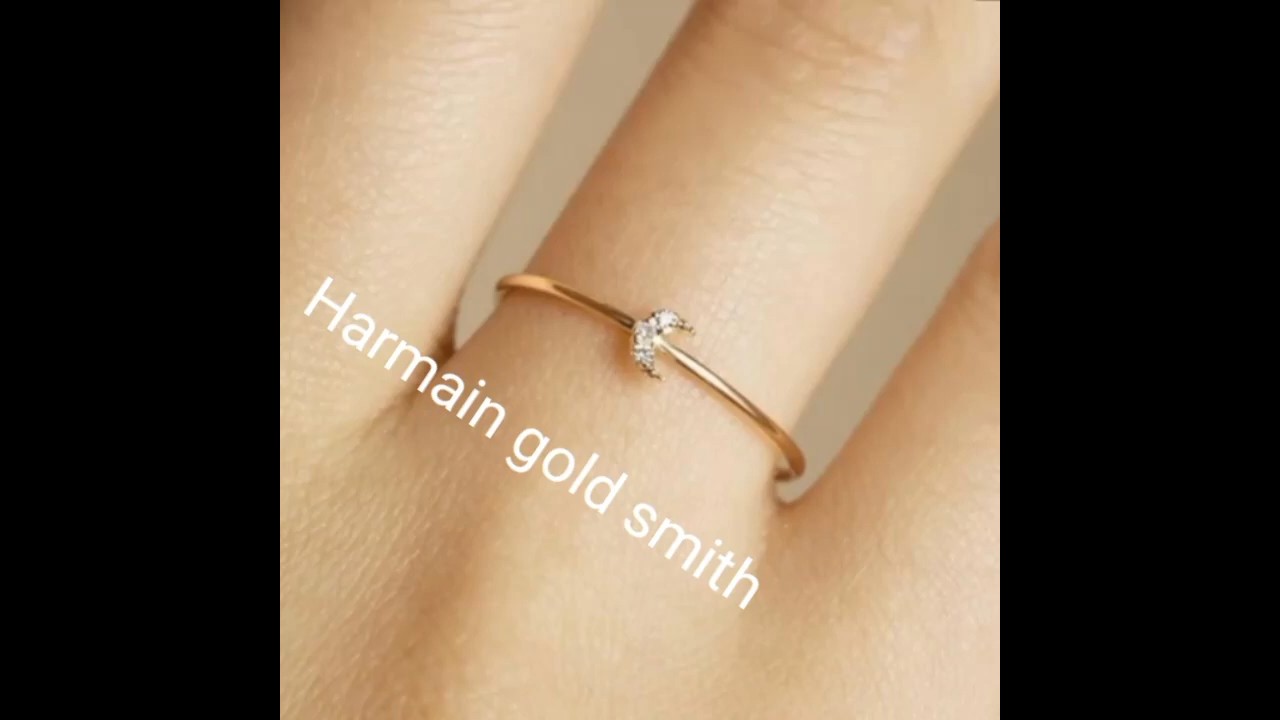 Hallmark gold Rings.New uniqe gold rings design