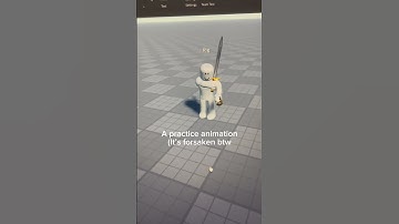 Animation progress #robloxstudio #animation #developer #roblox #studio