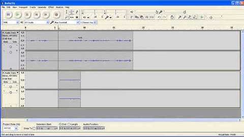 Audacity Time Shift Tool