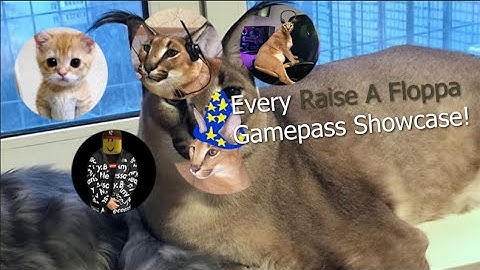 Every Raise A Floppa (RAF) Gamepass Showcase