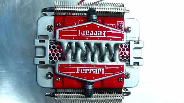 Cooler Master V8 CPU Cooler Ferrari Mod, www.mnpctech.com