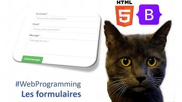 Les formulaires HTML avec bootstrap 5 en 20 min | Programmation web 4