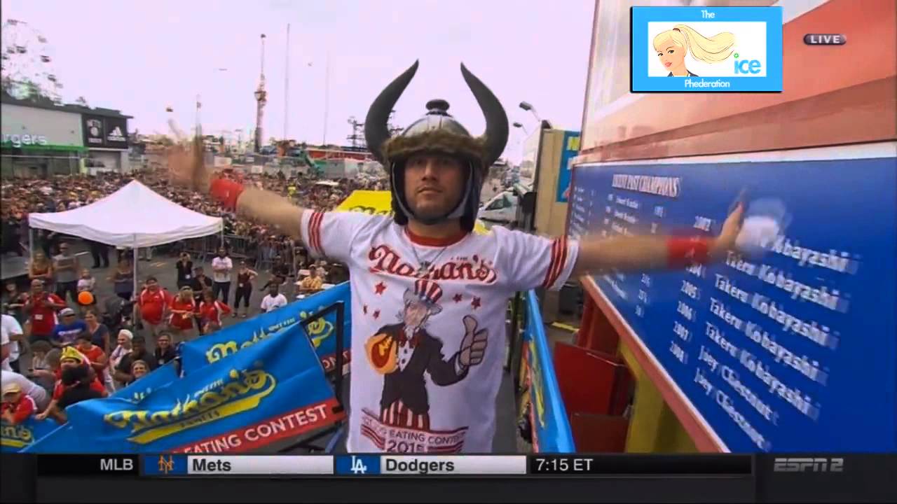 Joey Chestnut Hot Dog Youtube Joey Chestnut Hot Dog Youtube