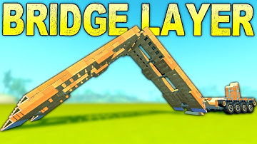 This Tank CARRIES ITS OWN BRIDGE, and It