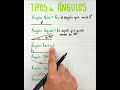 Tipos de Ángulos Explicados Fácil | Aprende Geometría Básica Paso a Paso