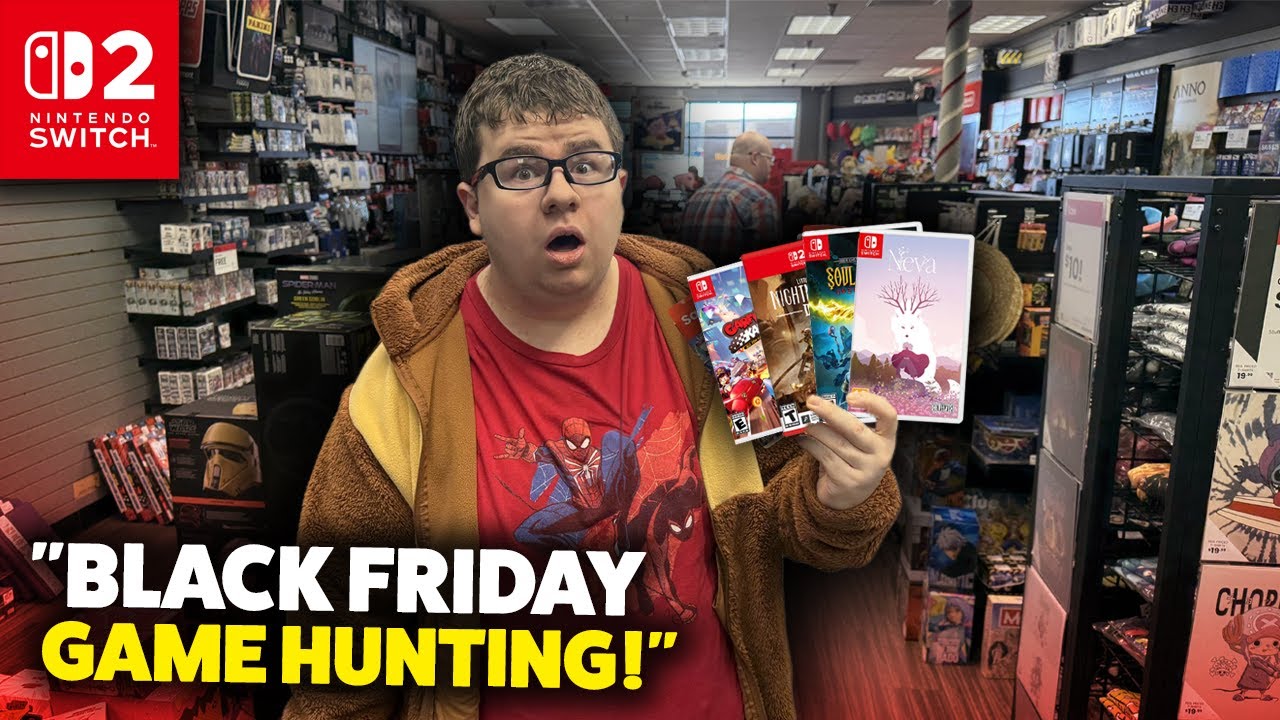 ULTIMATE Nintendo Switch 2 Black Friday Game Hunting! - YouTube
