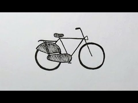 Zo teken je een fiets! (In stappen)