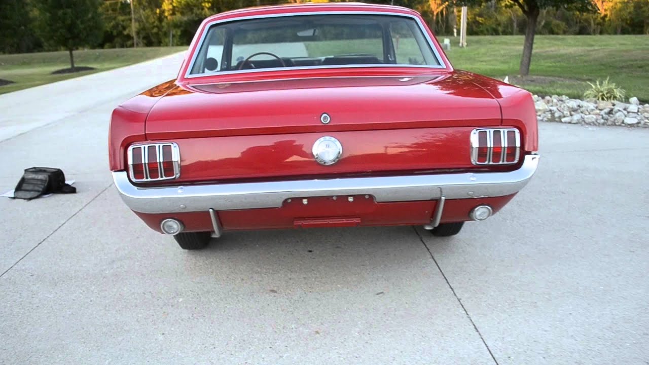 1966 MUSTANG COUPE 289/271HP K-CODE HIGH QUALITY classic gas and auto cleves oh dan pfaffinger