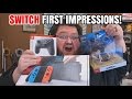 NINTENDO SWITCH FIRST IMPRESSIONS AND UNBOXING REVIEW!