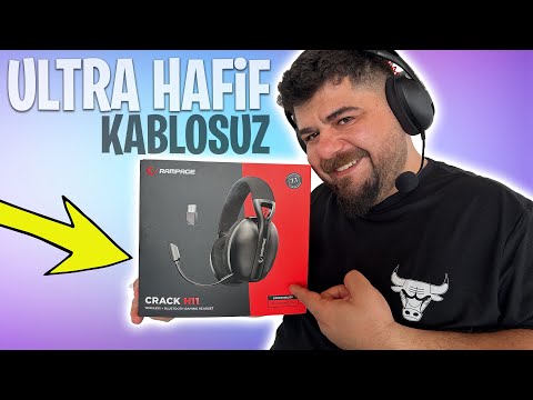 Rampage RM-H11 Crack - UYGUN FİYATLI KABLOSUZ OYUNCU KULAKLIĞI ! HEM Wireless HEM Bluetooth