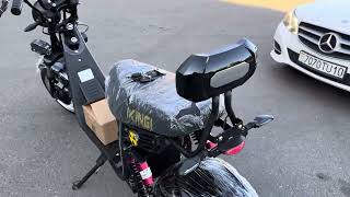 видео: #Электроскутер IKINGI M13PRO 4000W‼️ 60V30Ah⚡️Скорость до 65 км/ч. Запас до 50 км. Багажник с кофром картинка: #Электроскутер IKINGI M13PRO 4000W‼️ 60V30Ah⚡️Скорость до 65 км/ч. Запас до 50 км. Багажник с кофром