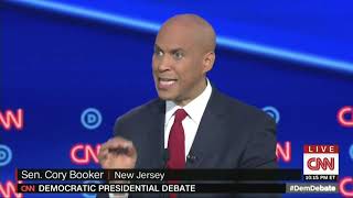 Senator Cory Booker Discusses Foreign Policy | Second Democratic Debate