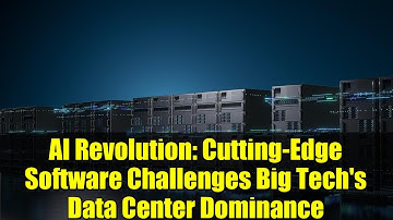 AI Revolution: Cutting-Edge Software Challenges Big Tech