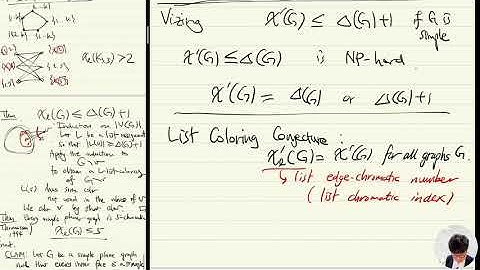 Lecture16 List Coloring (2/2) and Perfect Graphs (1/2)