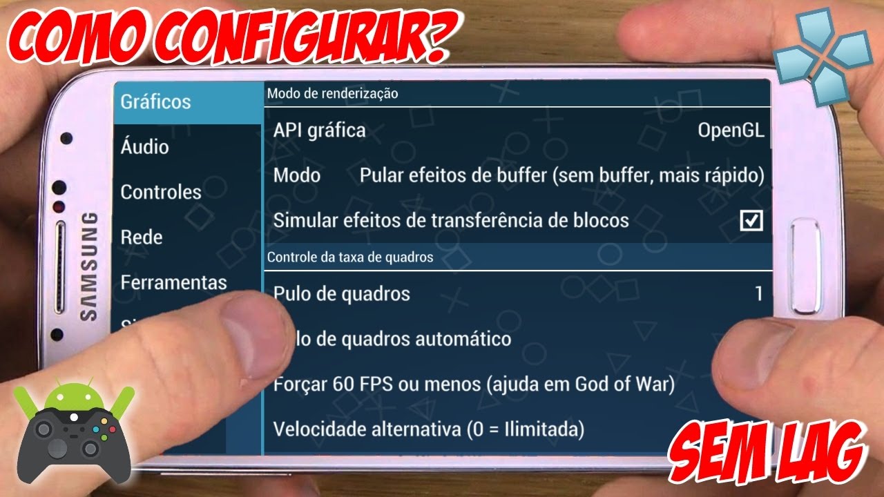 Ppsspp Emulador Android Troca de jogos.