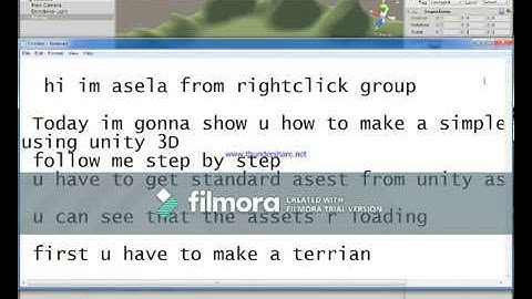 How to make a simple car game by unity 3D 5