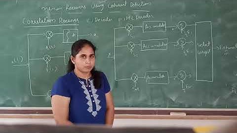 Digital Communication-17EC61-Module2-Optimum Receivers using Coherent Detection-Correlation Receiver