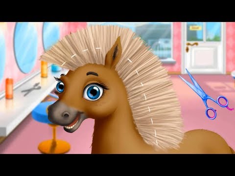 Fun Animal Hair Salon Games For Kids - Virtual Pet Makeover Colors Games -  YouTube