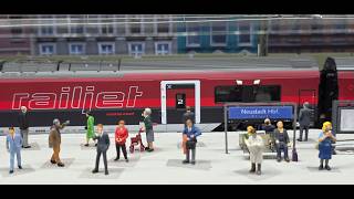 H0 Modelleisenbahn - DJI Fahrvideo April 2026