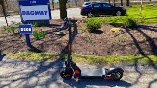 DAGWAY Ultra Long Range 56 Mile Electric Scooter Spring Ride