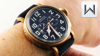 Zenith Pilot Type 20 Blue Bronze Chronograph Extra Special 29.2430.4069/57.C808 Luxury Watch Review