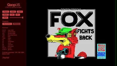 Fox Fights Back - ZX Spectrum Sinclair - emulador Qaop JS