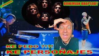 Ke Personajes - Bohemian Rhapsody (Homenaje) - EL HOMENAJE KE ROMPIÓ EL INTERNET - SERRALDE REACCIÓN