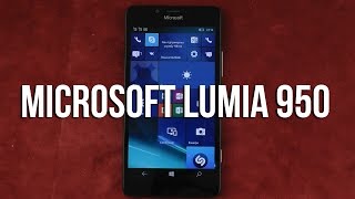 Распаковка Microsoft Lumia 950 Dual Sim