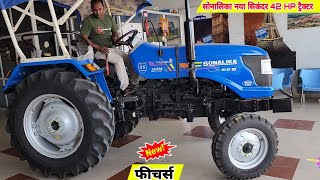 Sonalika Di 42 RX 💥 42 Hp Tractor 💥 Price Mileage Specifications Review @UshaKiKiran screenshot 4