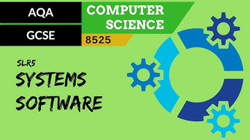 24. AQA GCSE (8525) SLR5 - 3.4 Systems software