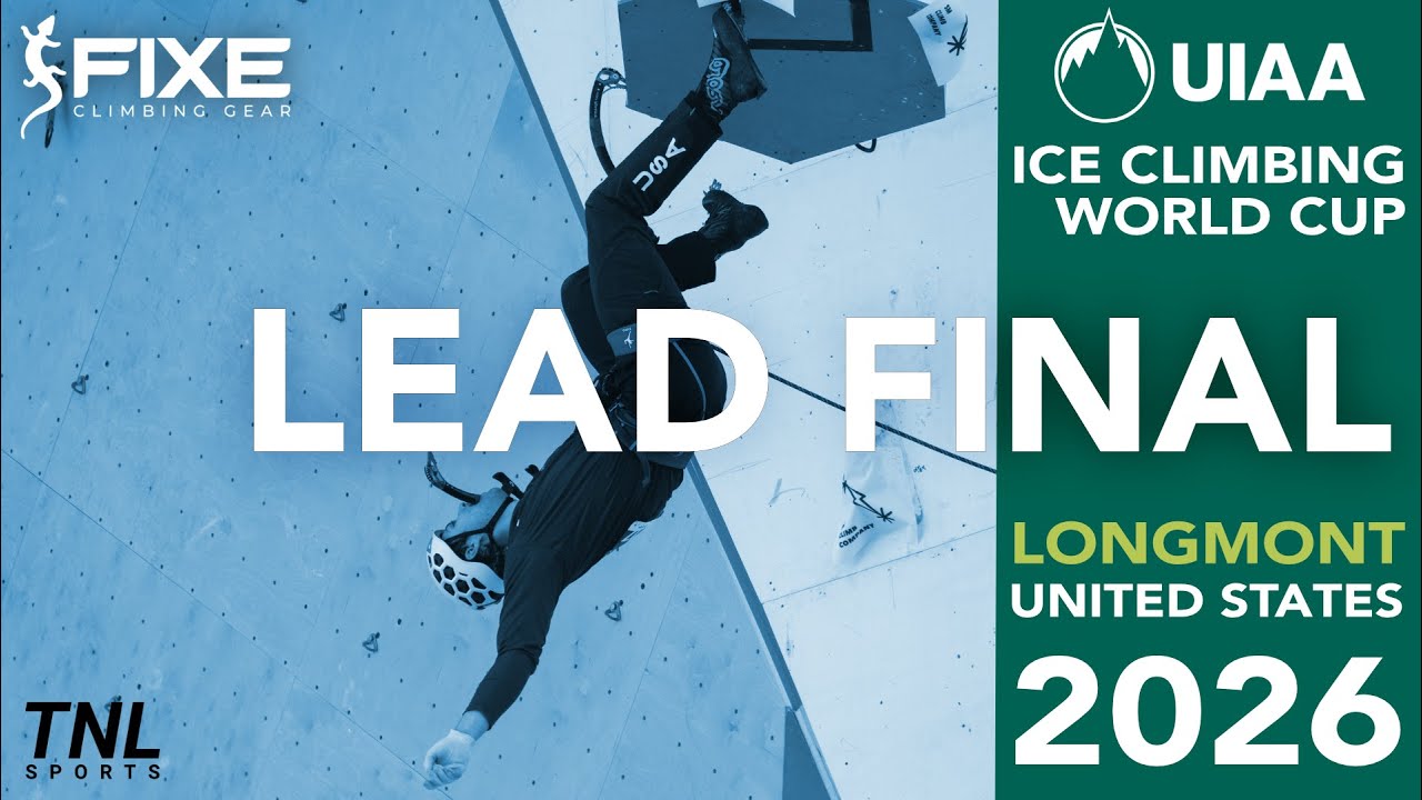 Round 3 Lead Finals - 2026 Ice Climbing World Cup - LIVE from Longmont, USA