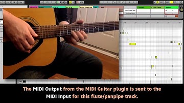 MIDI Guitar 2: Recording MIDI tracks in Ableton Live