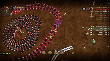 Little Big Snake .io Gameplay Walkthrough 8 | Team Play Mode