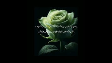 سورة الحجرات من الآية [6-10] ارجو الدعم 😇#القرآن_الكريم