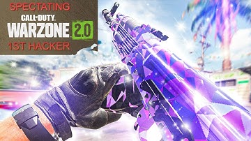 SPECTATING the FIRST EVER HACKER in Warzone 2.0 (Al Mazrah)