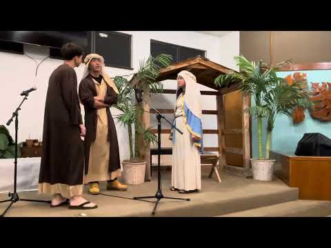 a scene from Maili Bible Schools Christmas Program